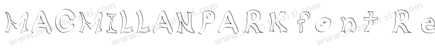 MACMILLANPARKfont Re字体转换